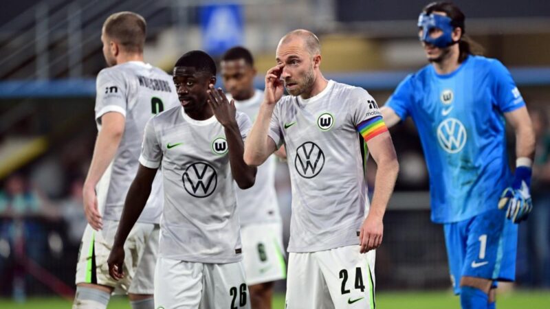 Relégation en 2.bundesliga pour wolfsburg après son échec face à paderborn