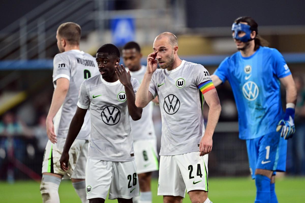 Relégation en 2.bundesliga pour wolfsburg après son échec face à paderborn