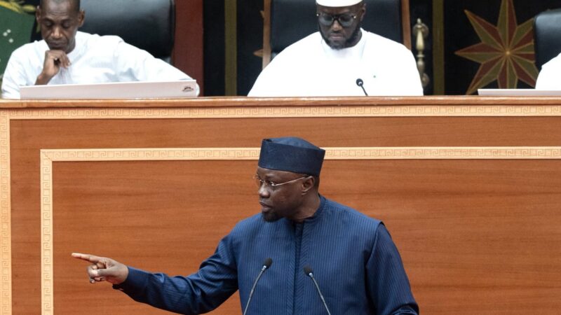 Ousmane sonko dénonce l&rsquo;influence occidentale sur les questions sociétales au Sénégal