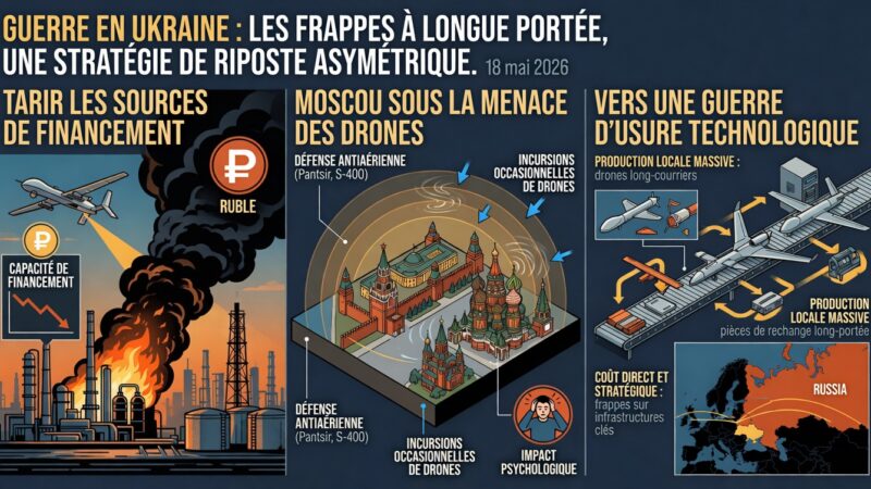 Stratégie ukrainienne : frapper au cœur de la Russie pour affaiblir Moscou