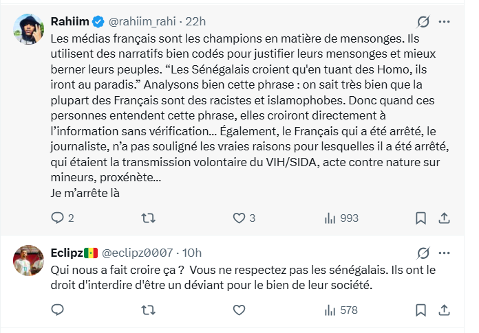 Illustration représentant les tensions autour des droits LGBTQ+ au Sénégal