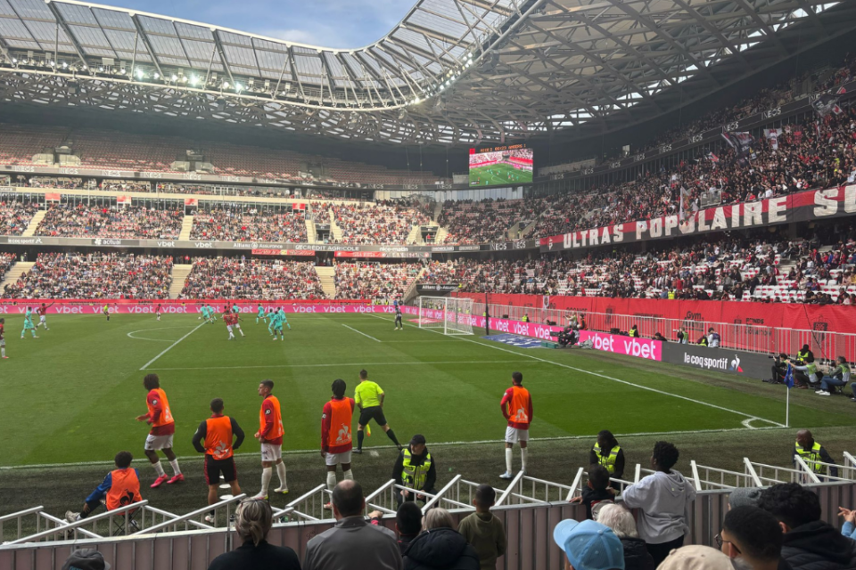 Stade Allianz Riviera à Nice, lieu du match barrage retour