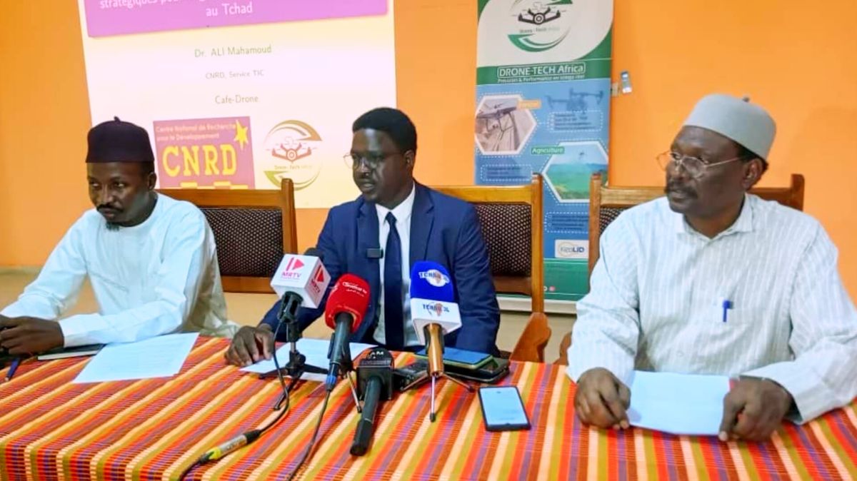 Première édition du Café Drone à N&rsquo;Djamena : les drones civils prennent leur envol