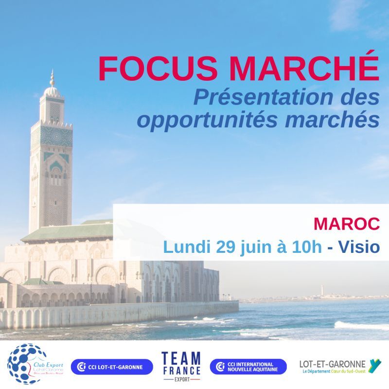 Le Maroc accueille la prochaine mission du Club Export 47