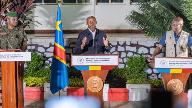 Ebola en RDC : le gouvernement défend sa riposte et appelle à l&rsquo;objectivité