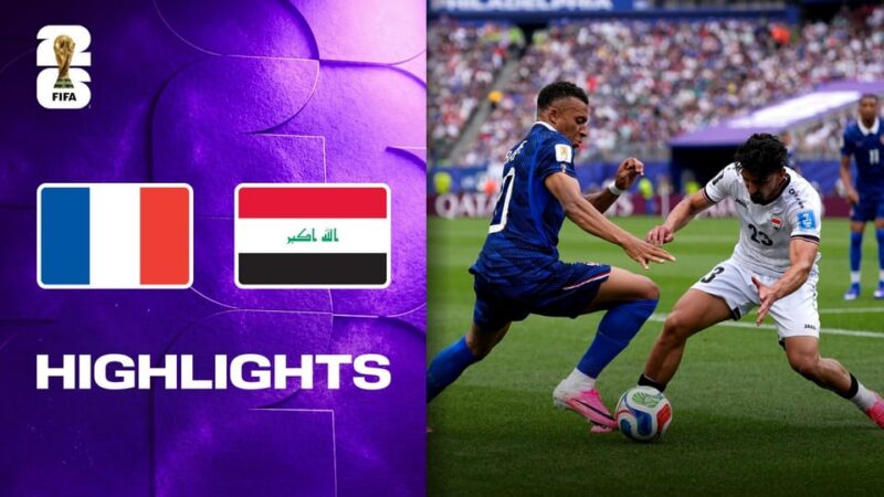 France – Irak (3-0): la France s&rsquo;impose après une interruption de plus de 2h
