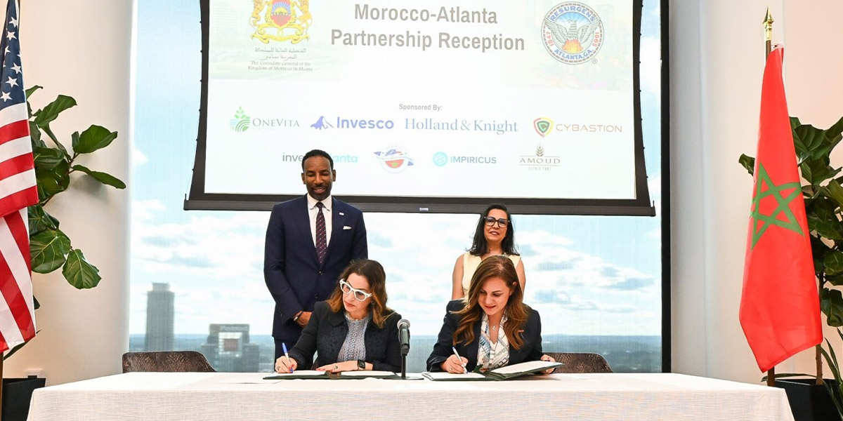 Atlanta et le Maroc scellent un nouveau pacte économique