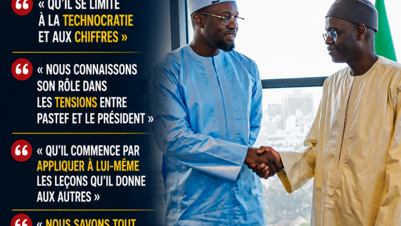 Discours intégral en wolof du président sonko à l’assemblée nationale