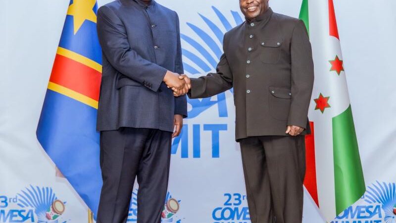 Le président burundais Évariste Ndayishimiye en visite d&rsquo;État à Kinshasa pour renforcer les liens