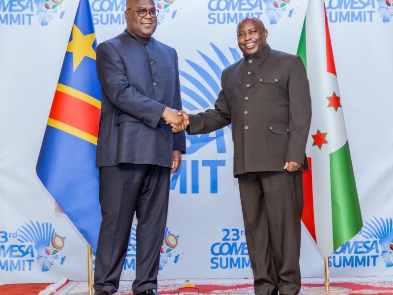 Le président burundais Évariste Ndayishimiye en visite d&rsquo;État à Kinshasa pour renforcer les liens