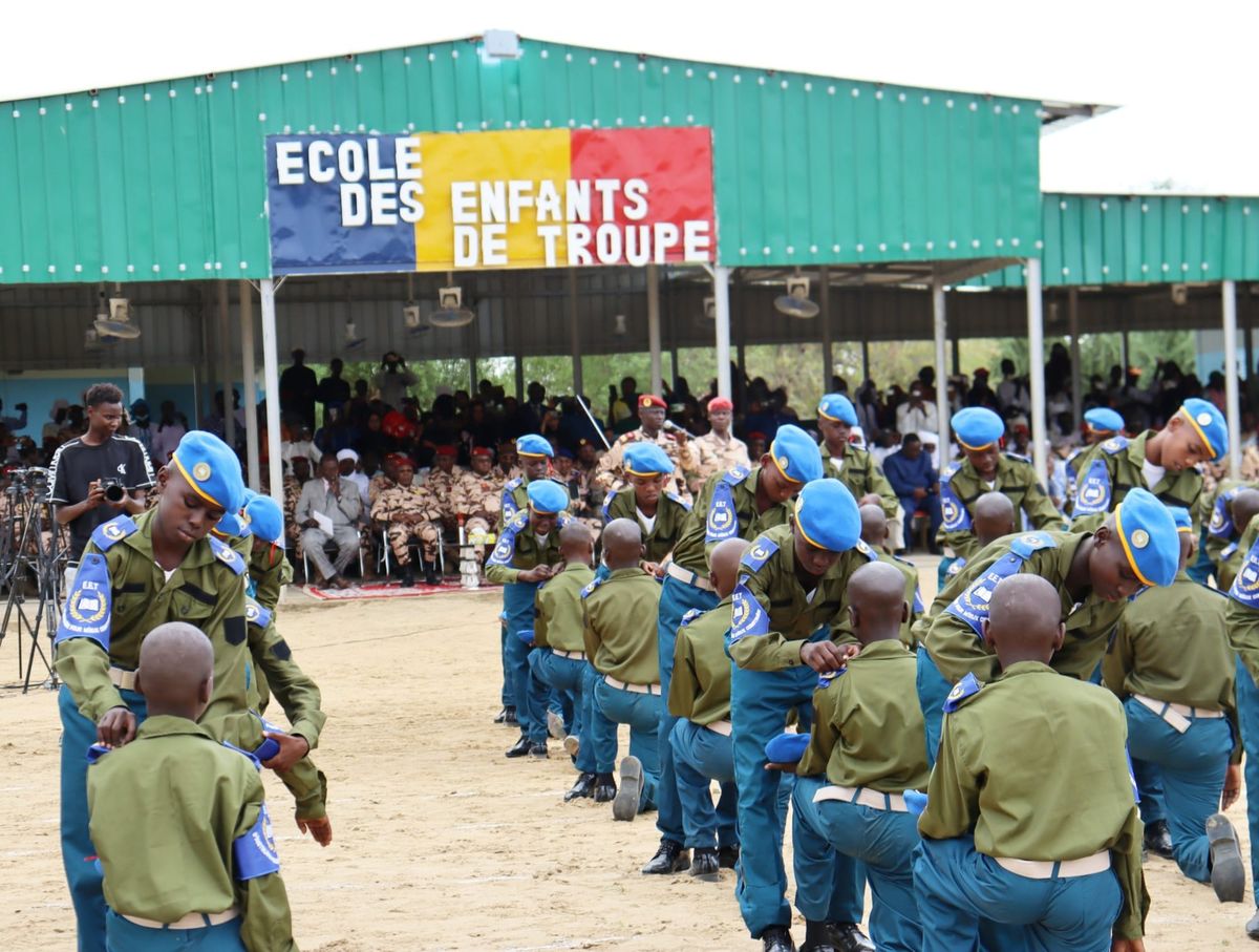 Tchad : une nouvelle promotion d&rsquo;Enfants de Troupe du GEMIA célébrée à N&rsquo;Djamena