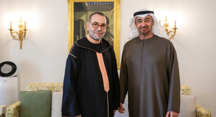 Rencontre diplomatique à Rabat entre le roi Mohammed VI et le président des émirats arabes unis