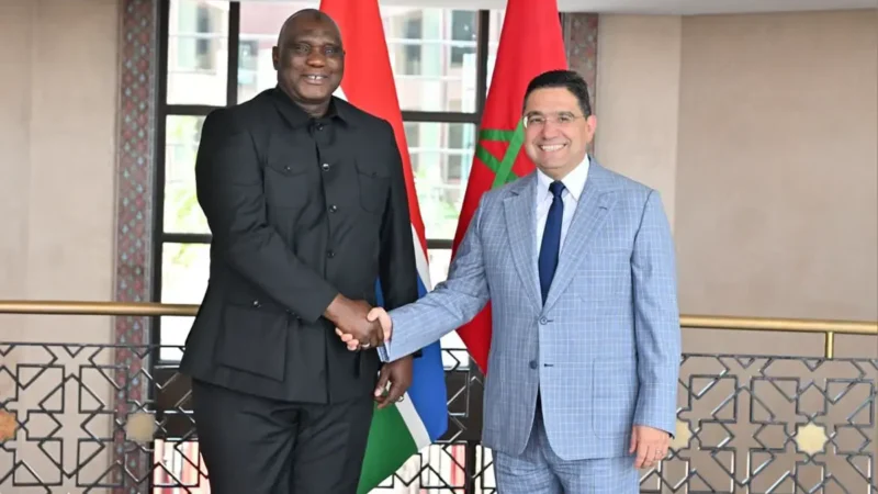 Diplomatie : le Maroc et la Gambie resserrent leurs liens autour d&rsquo;une lettre du président Barrow