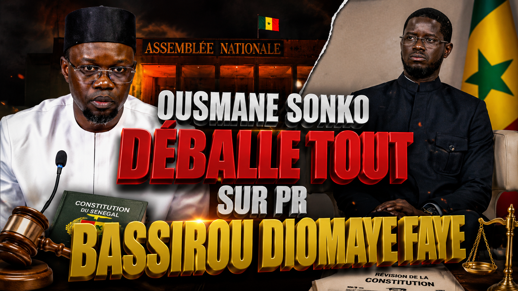 Ousmane Sonko accuse Bassirou Diomaye Faye de tripatouillage constitutionnel