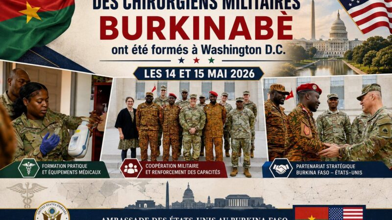 Chirurgiens militaires burkinabè à Washington : le paradoxe de l&rsquo;AES