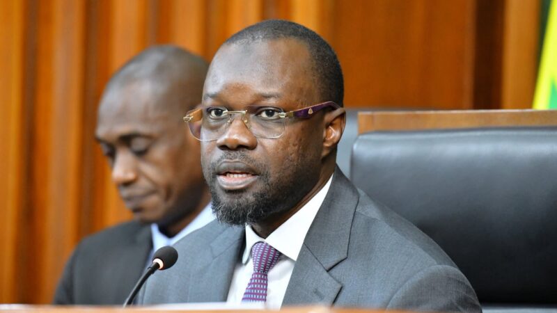 Ousmane sonko : pastef refuse toute participation au gouvernement sénégalais