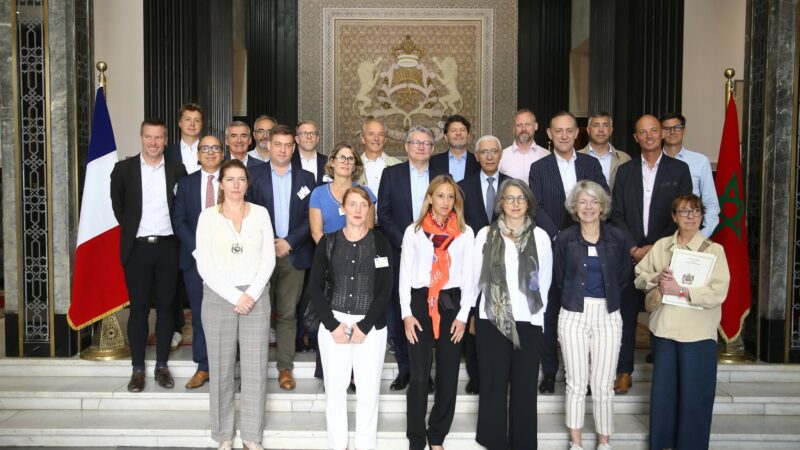 Des dirigeants français en visite à Rabat pour explorer les opportunités d&rsquo;investissement au Maroc