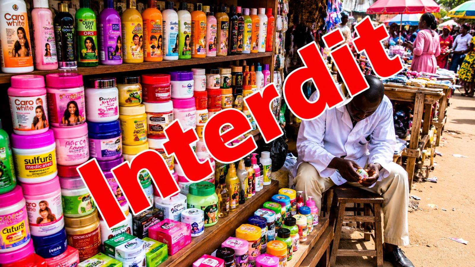 Lutte contre les produits dépigmentants: le Bénin passe à l&rsquo;offensive