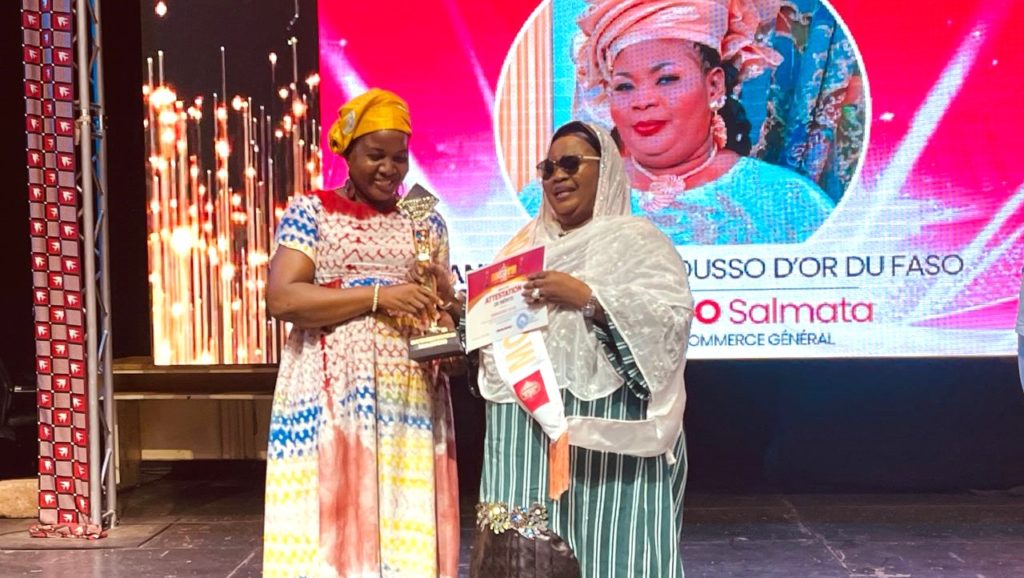 Salmata Sawadogo couronnée mousso d&rsquo;or 2026 à Ouagadougou