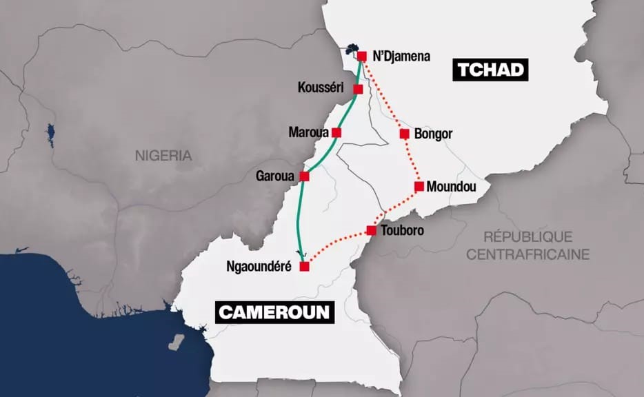 Ferroviaire Cameroun-Tchad : N&rsquo;Djamena dit non au tracé imposé par Yaoundé