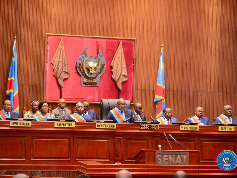 RDC : la chambre haute du parlement se penche sur le texte référendaire
