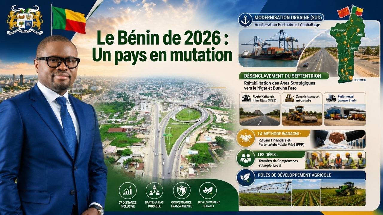 Romuald Wadagni relance les chantiers sino-béninois à Cotonou et dans le nord