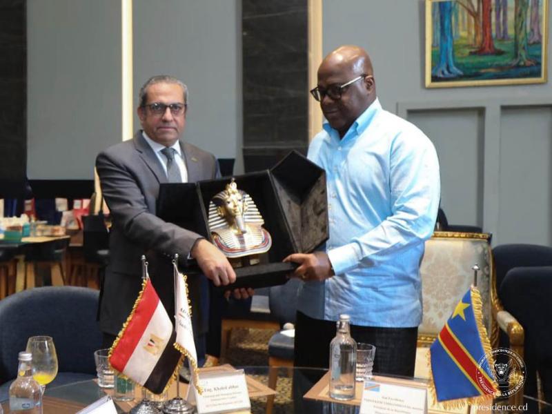 Félix Tshisekedi donne des directives pour la formation des soldats congolais en Égypte