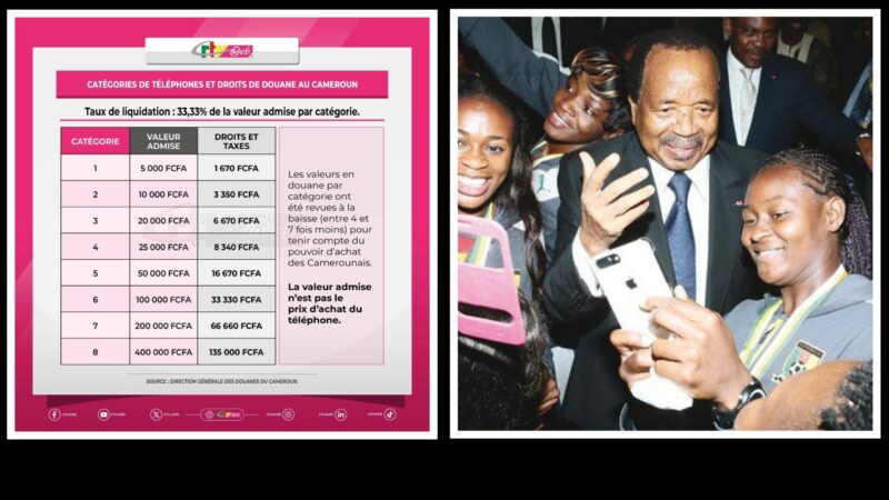 Impact des taxes sur téléphones portables au Cameroun : un frein à la révolution numérique