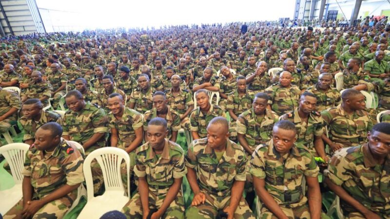 Gabon : production locale des uniformes militaires en marche