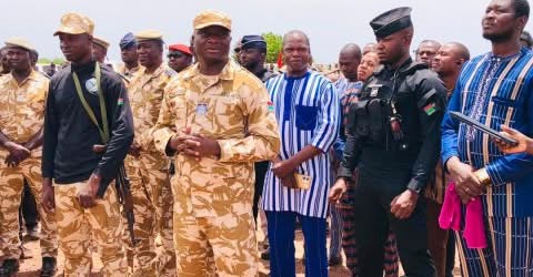 Mission d&rsquo;évaluation sécuritaire dans la province du Nayala : le ministre Mahamadou Sana sur le terrain