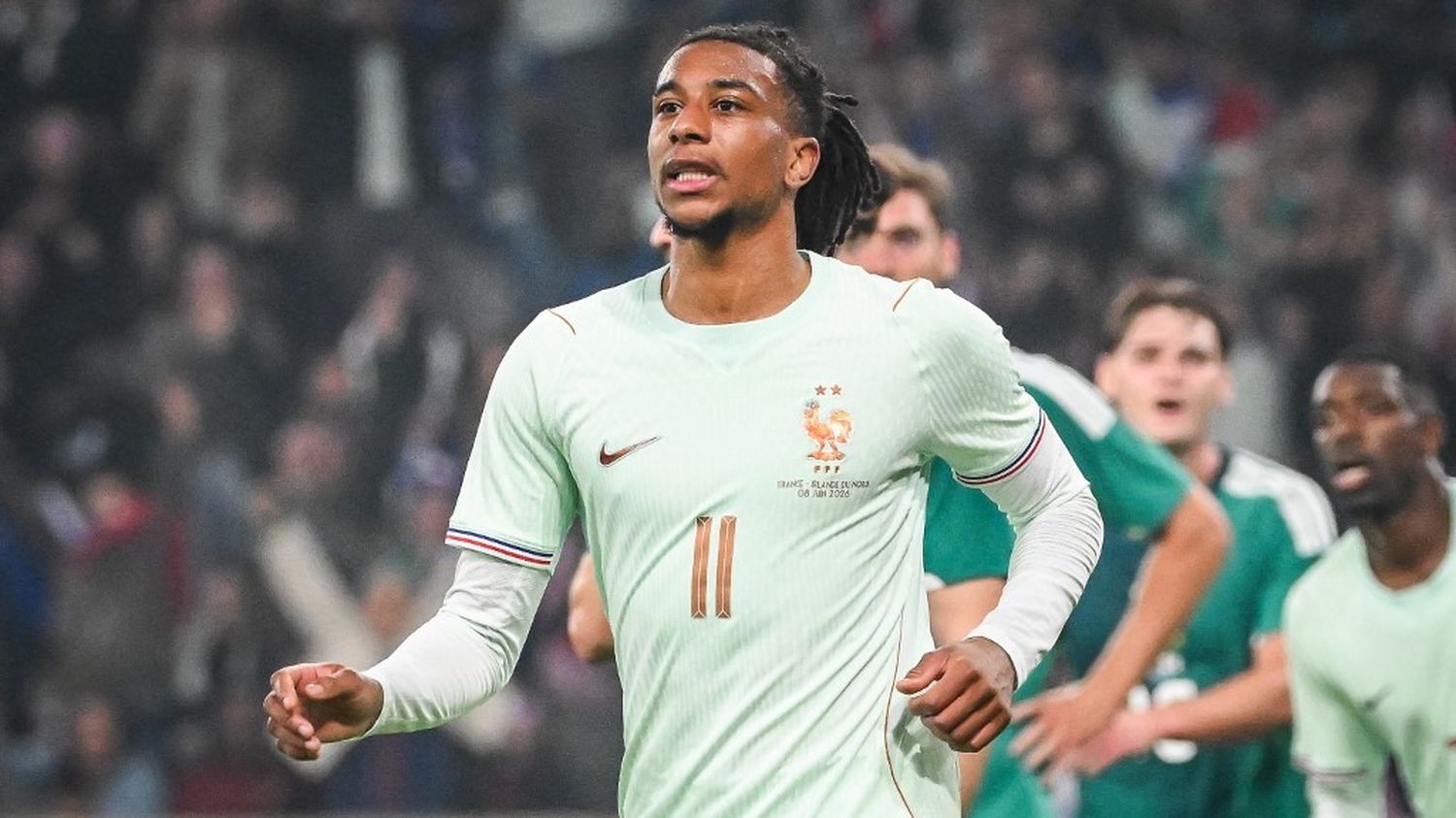 Triplé d&rsquo;Olise et adieu réussi pour Deschamps : les Bleus dominent l&rsquo;Irlande du Nord (3-1)