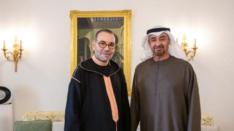 Rencontre royale à Rabat entre le roi mohammed vi et l&rsquo;émir des émirats arabes unis