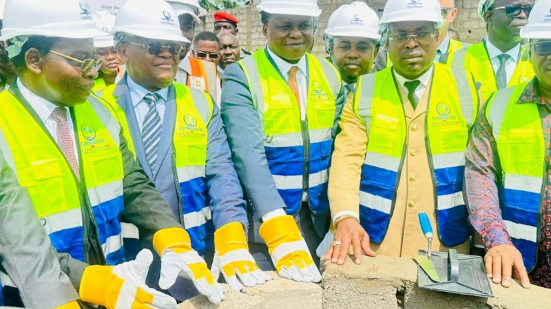 Yaoundé : les travaux de modernisation du réseau d&rsquo;eau potable lancés