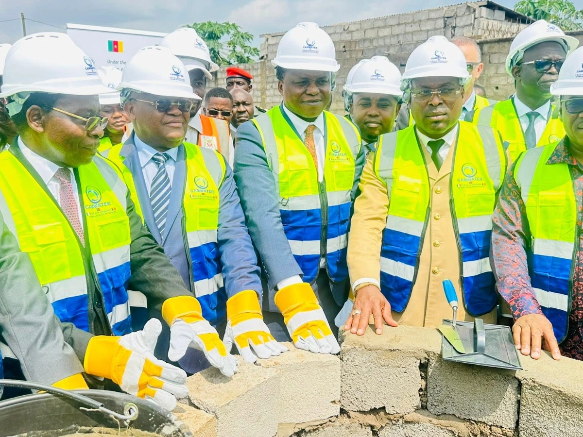 Yaoundé : les travaux de modernisation du réseau d&rsquo;eau potable lancés
