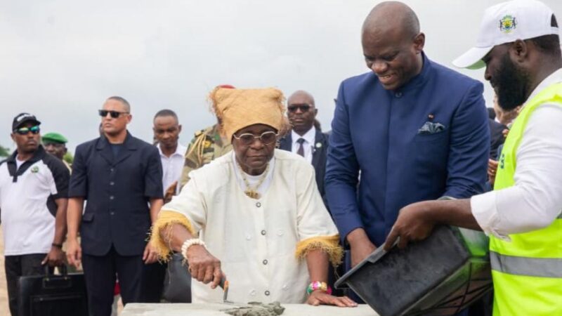 Le Gabon lance le chantier du port en eau profonde de Kobé-Kobé