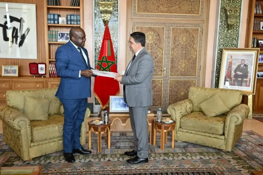 Rabat : Bourita s&rsquo;entretient avec un envoyé spécial du président Tshisekedi