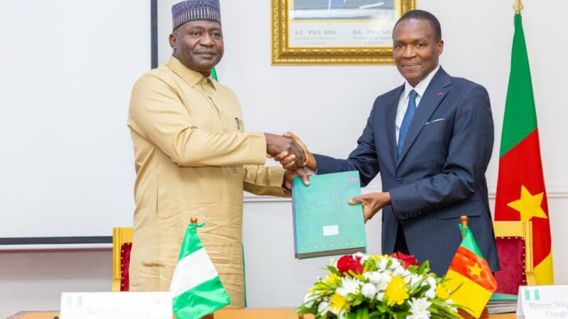 Nigeria et Cameroun scellent un nouvel accord de défense à Yaoundé