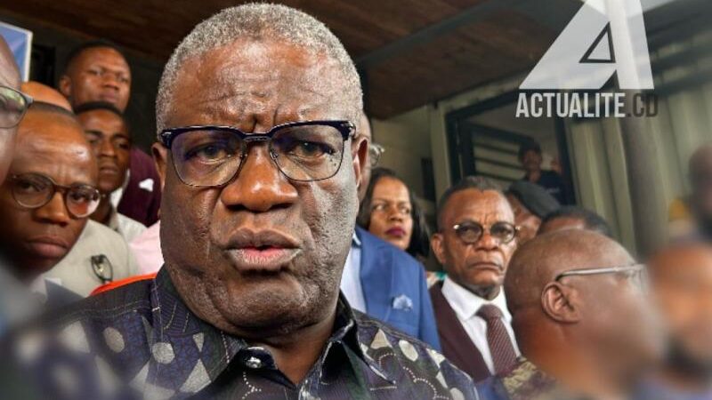 Denis Mukwege salue l&rsquo;initiative de la RDC à la CIJ contre le Rwanda et presse la CPI d&rsquo;agir