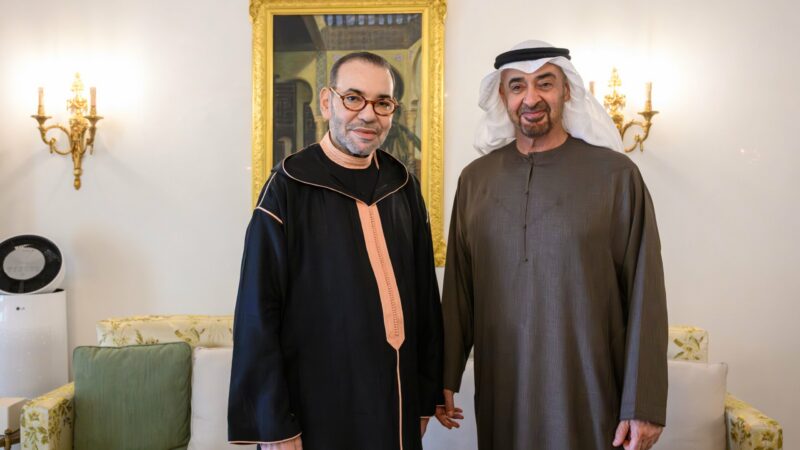 Rencontre fraternelle entre le Roi Mohammed VI et le président émirati à Rabat