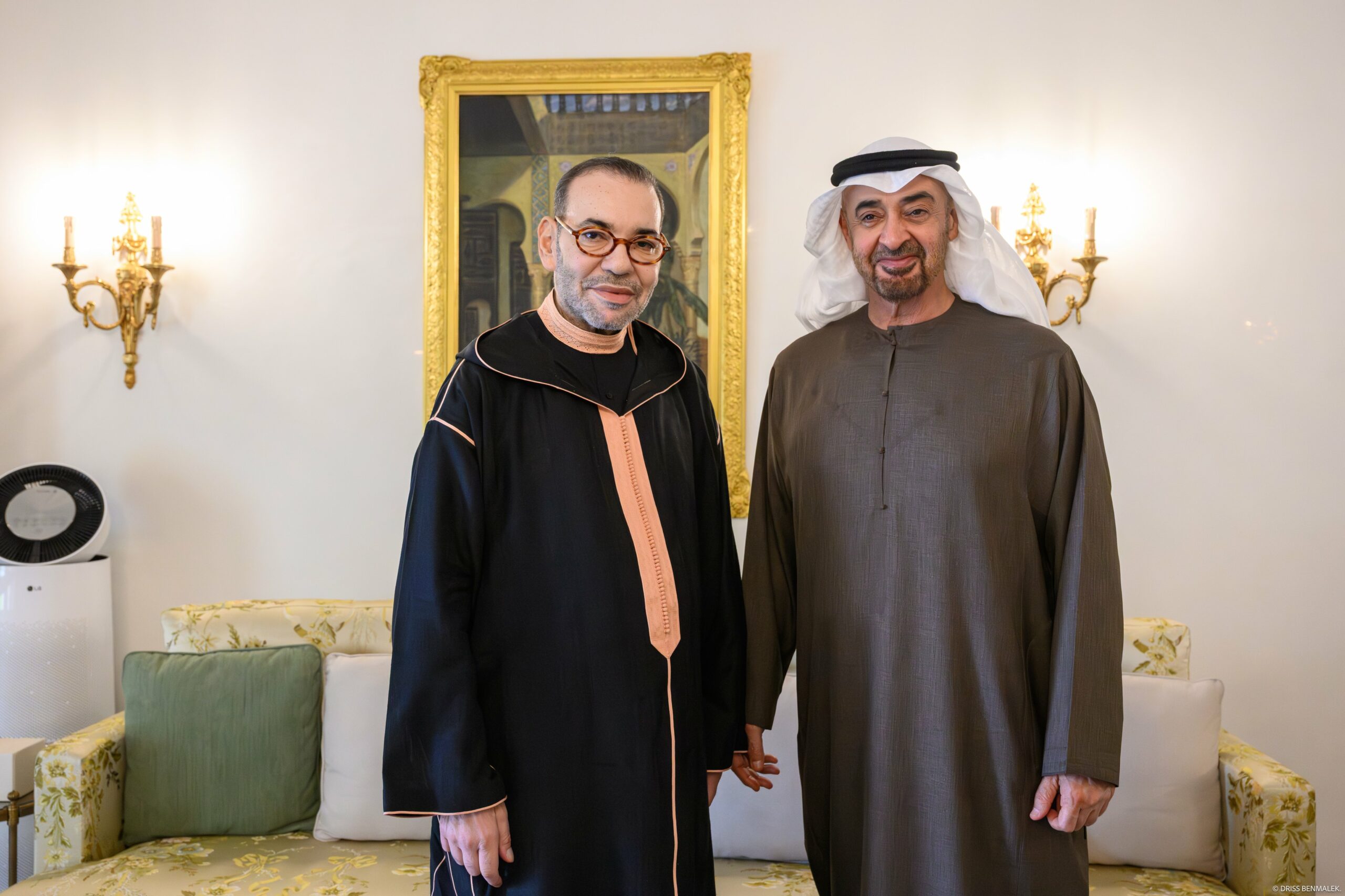 Rencontre fraternelle entre le Roi Mohammed VI et le président émirati à Rabat