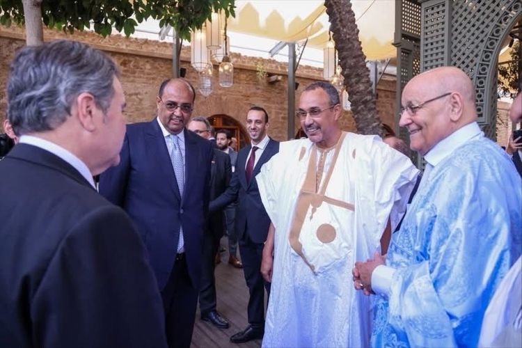 Richard Duke Buchan III, Sidi Hamdi Oild Errechid, Ynja El Khattat et Moulay Hamdi Old Errechid. Rabat, le 9 juin 2026.