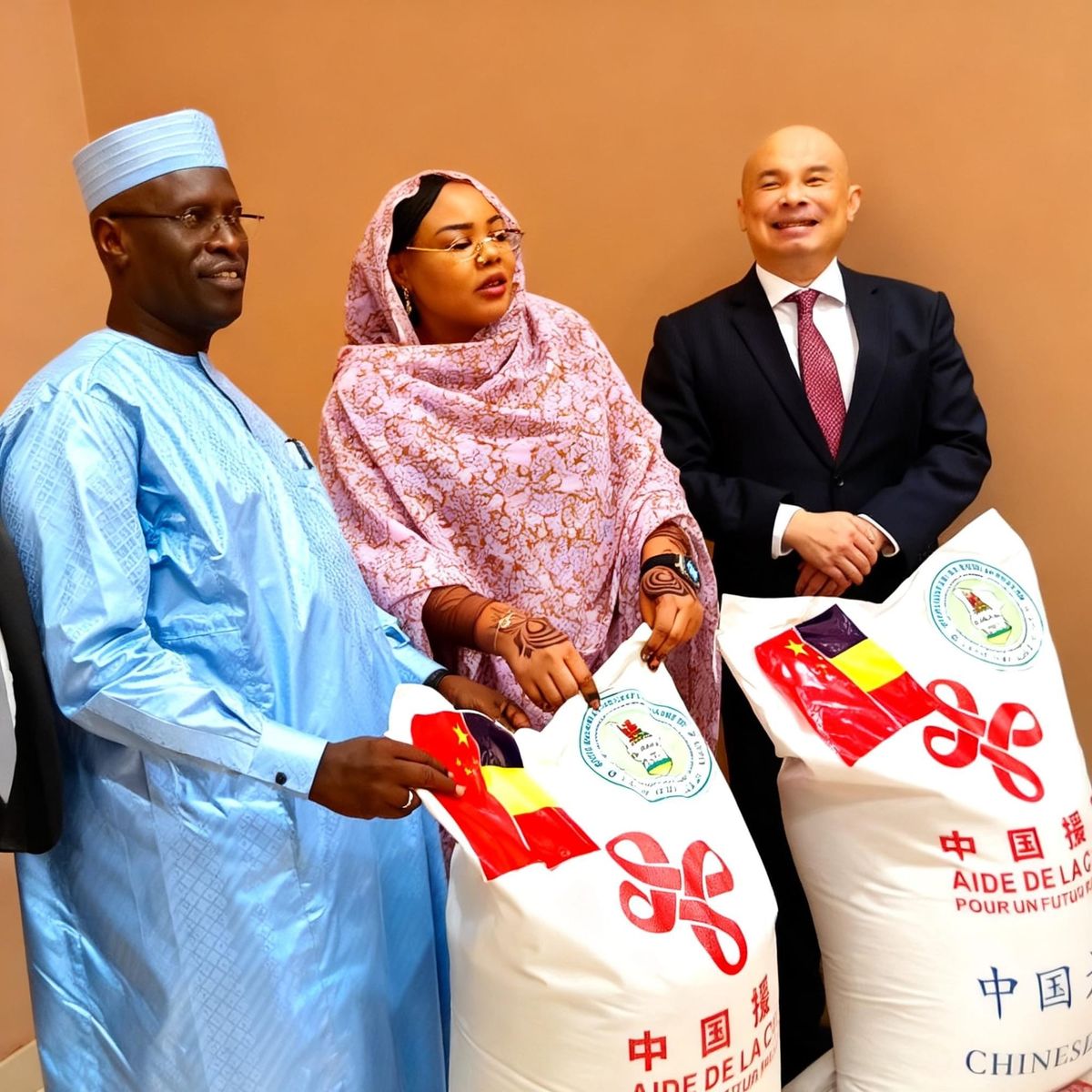 Don chinois de 1 770 tonnes de riz pour soutenir le Tchad face aux crises alimentaires