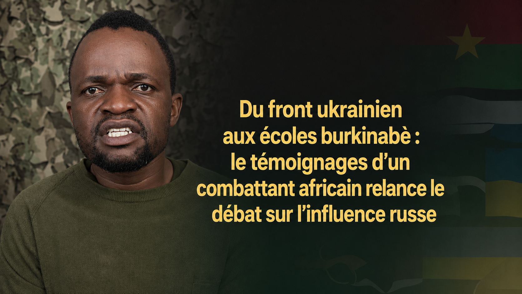 La Russie dans les salles de classe du Burkina Faso, un choix qui divise