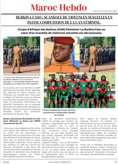 Burkina Faso : le patriotisme sous couvert de militarisation suspecte