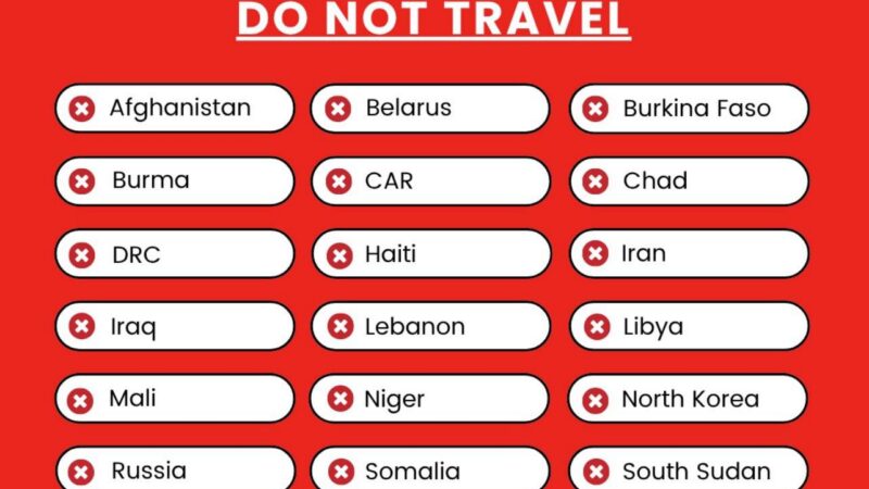 Alerte maximale : Washington place trois pays du Sahel en zone rouge