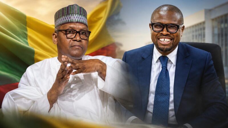 Rencontre historique entre le président béninois et Aliko dangote à la marina