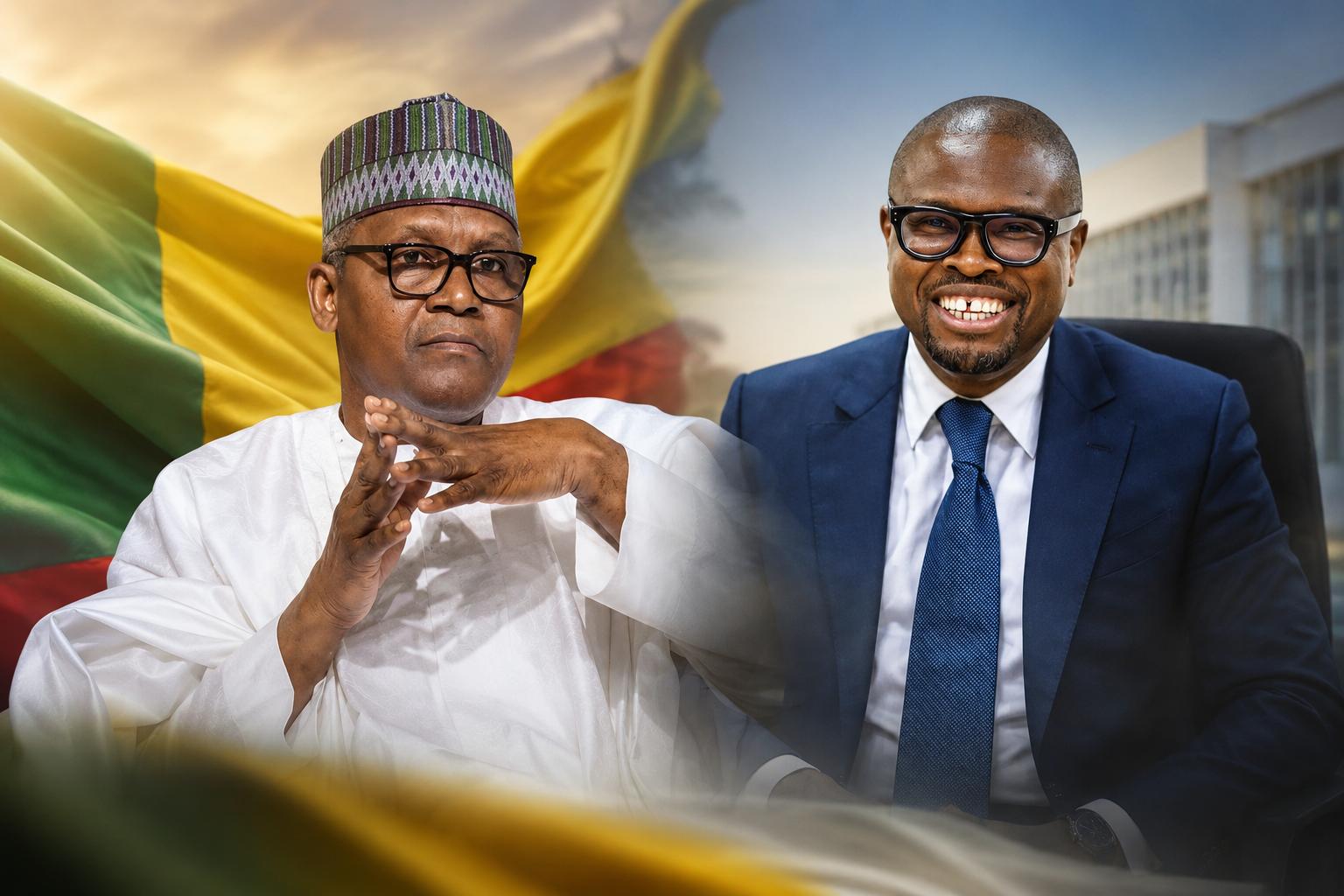 Rencontre historique entre le président béninois et Aliko dangote à la marina