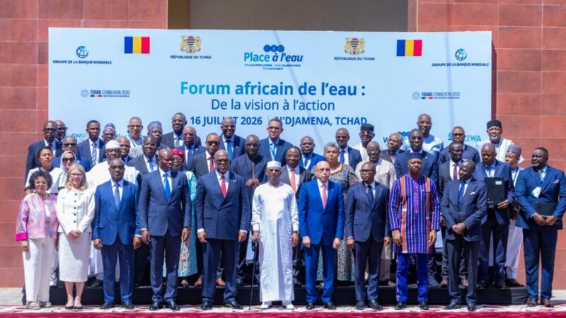 N’djamena accueille un sommet africain sur l’eau : sécurité hydrique et financements au cœur des débats