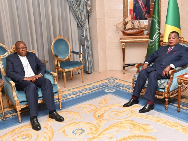 Cardinal ambongo et sassou nguesso : un échange crucial pour la rdc