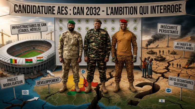 Candidature commune du Burkina Faso, du Mali et du Niger à la can 2032 : un pari risqué ?